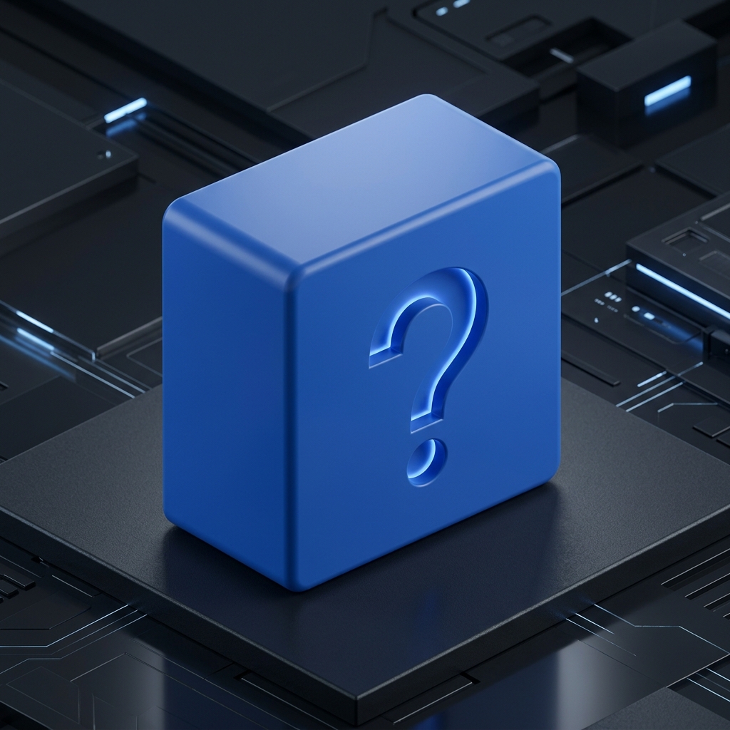 3D Isometric Question Block